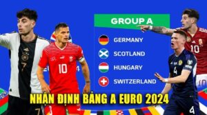 Nhận Định bảng A EURO 2024